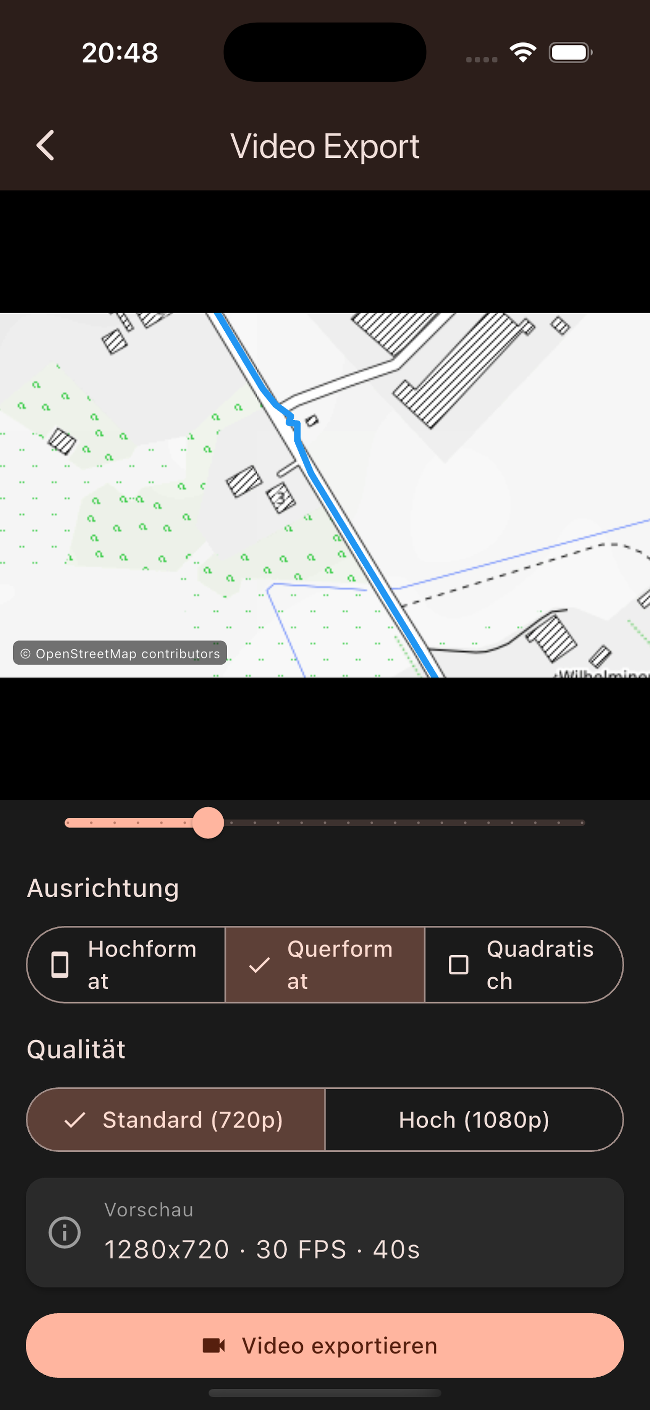 Gpx Visualizer Pro — Video-Export